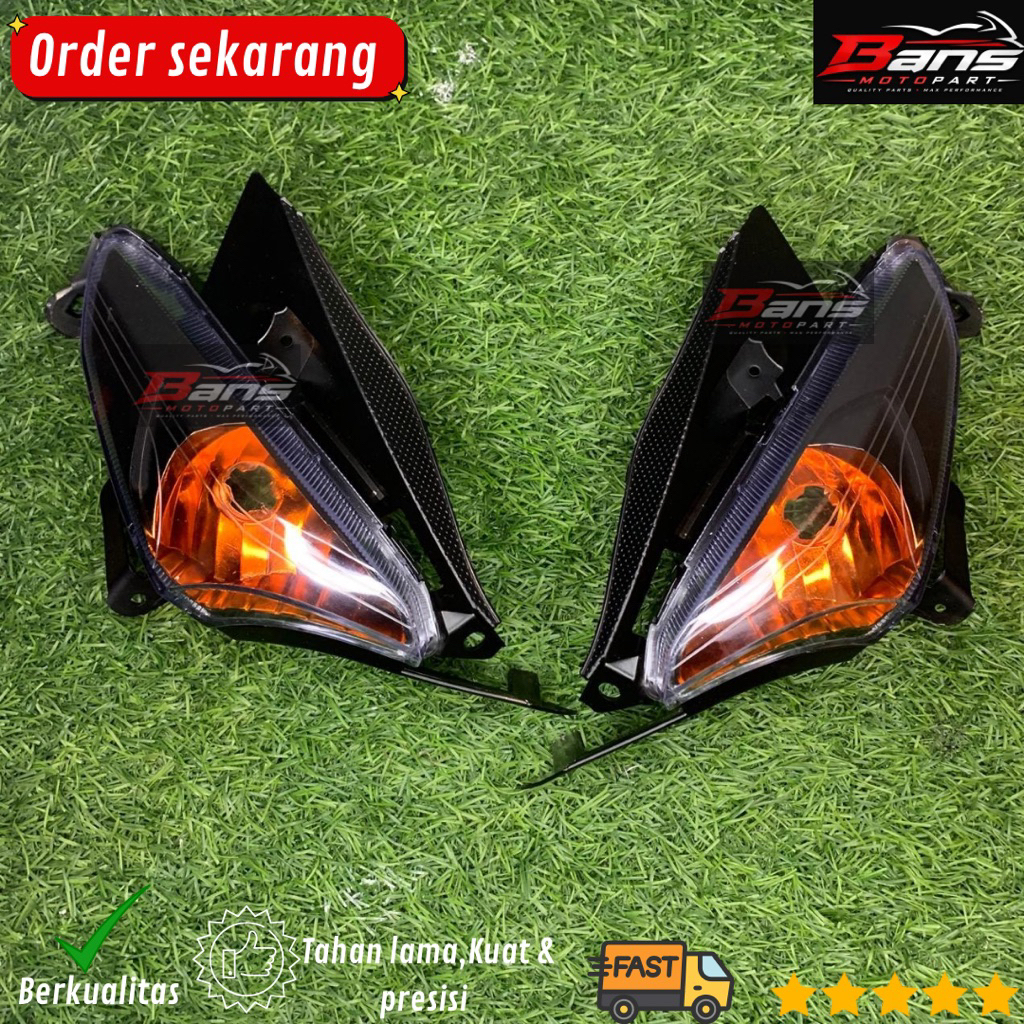 REFLEKTOR LAMPU SEIN DEPAN BEAT POP PRESISI CUSTOM