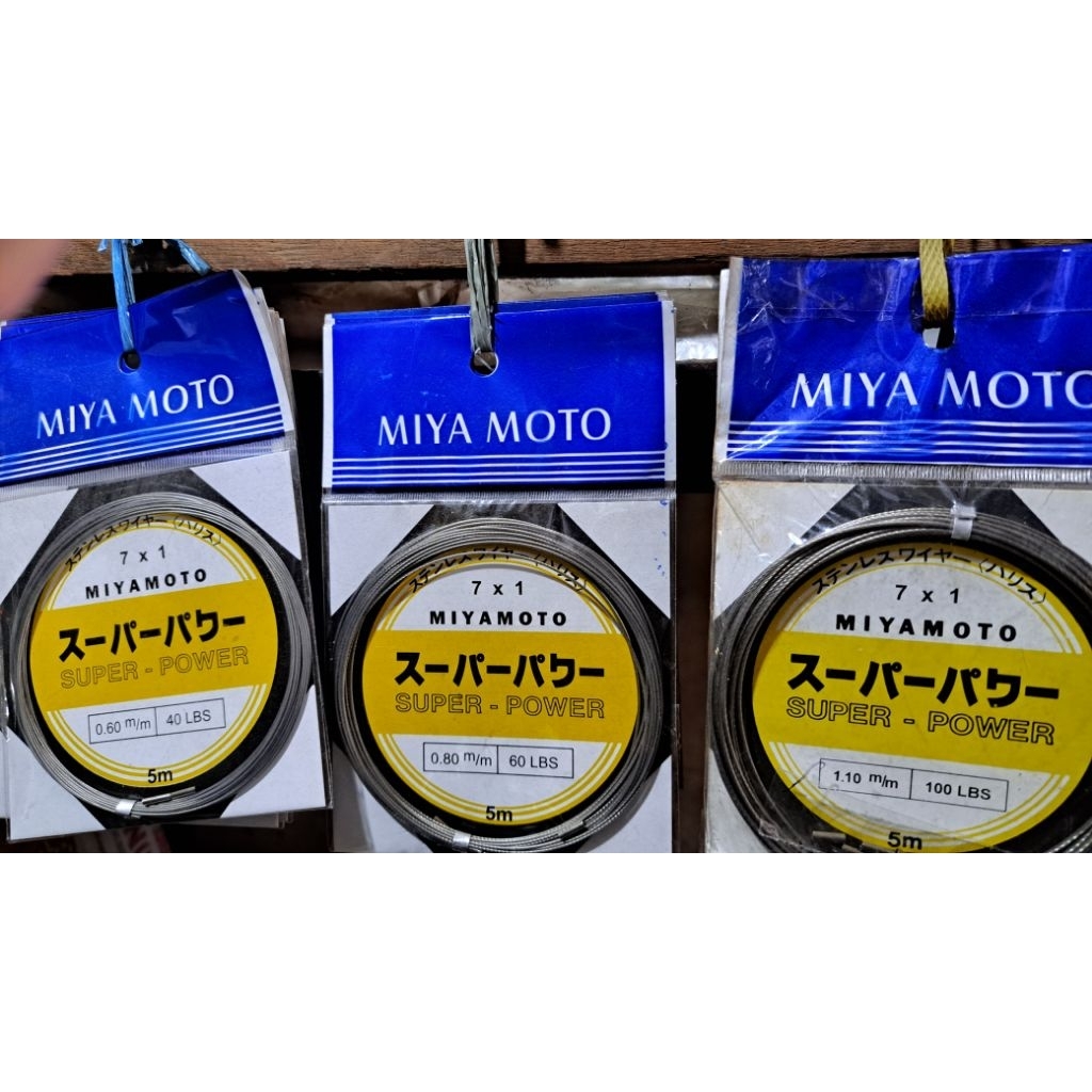 Seling Dawe Dawai Pancing Miyamoto No. 30 40 60 75 100 300