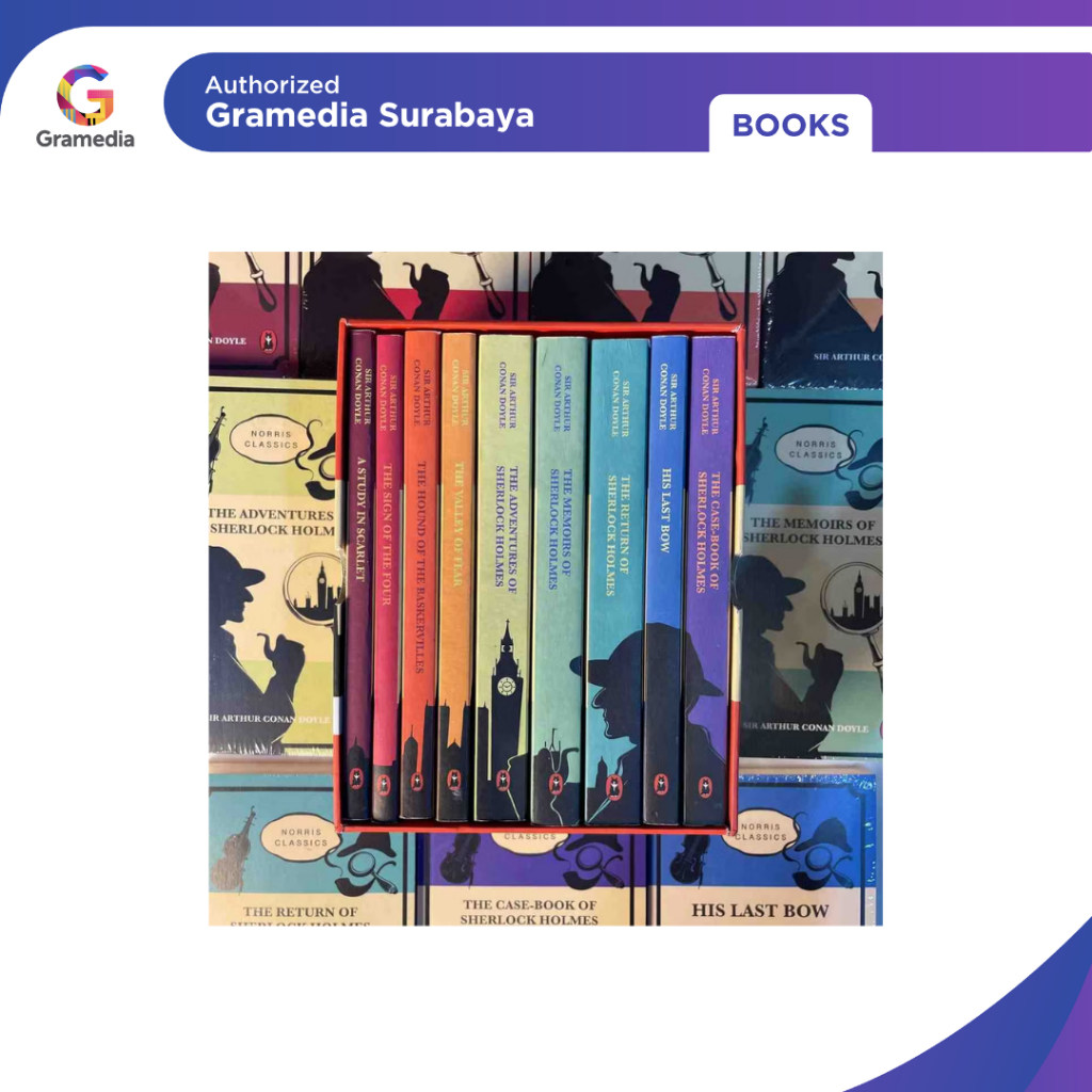 Gramedia Surabaya - Box Set The Sherlock Holmes Collection (Norris Classics)