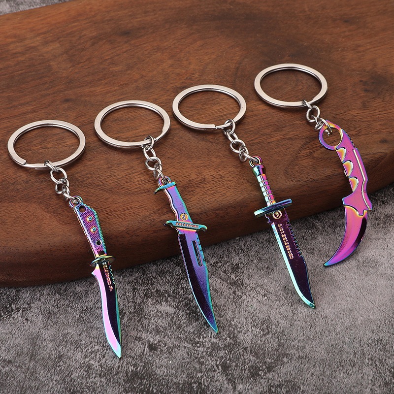 Gantungan Kunci Karambit Mini Valorant Melee Reaver / Aksesoris / Ganci