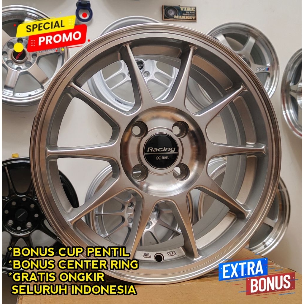 (Spesial promo) Velg mobil Enkei tarmac V2 R15 (baru)