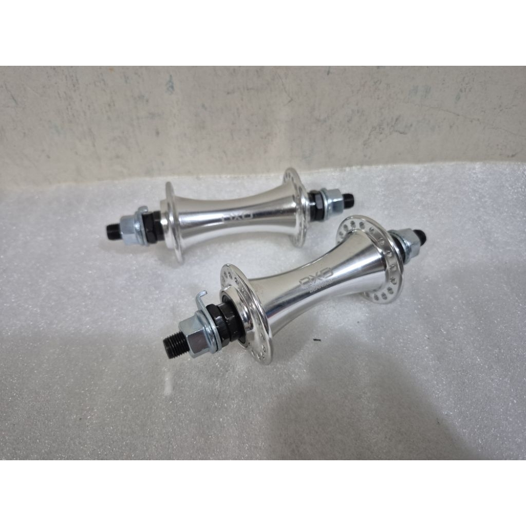 Hub Depan Fixie OXO Hub Bearing Fixie oxo 36 hole bisa untuk sepeda BMX dan Fixie warna silver