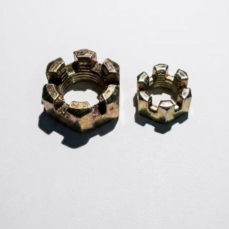 MUR MAHKOTA/ CASTEL NUT M12 DAN M16 DRAT HALUS