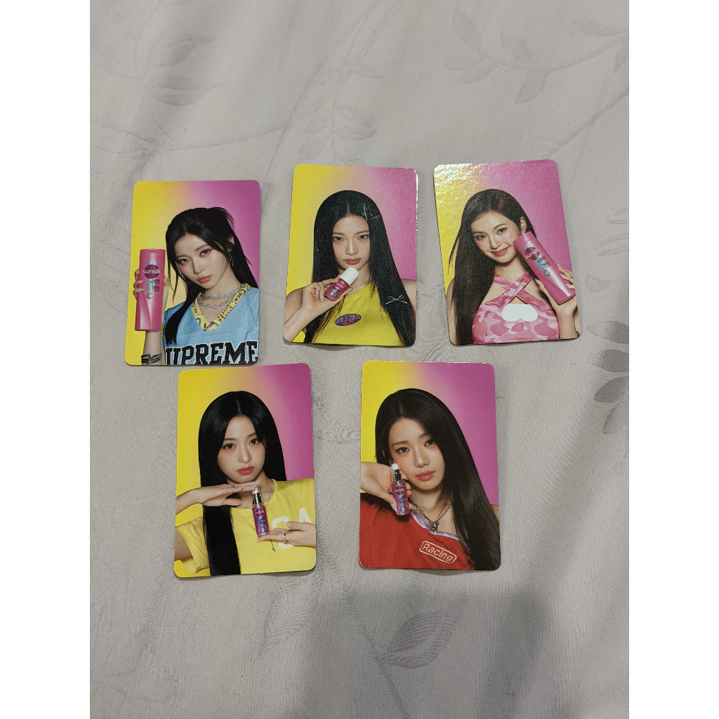 Photocard Babymonster x Sunsilk Thailand Official Original