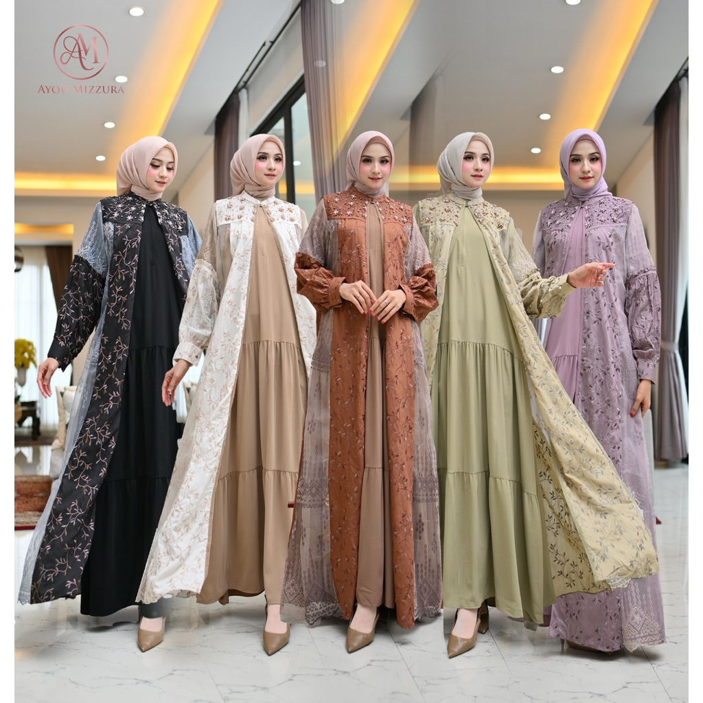 Ayou Mizzura / Calista Siganture  Dress Gamis Premium