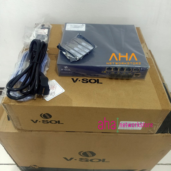 OLT EPON VSOL V1600D Mini EPON OLT VSOL V1600D Mini 4*EPON, 4GE(RJ45) Single AC Power OLT VSOL  Mini