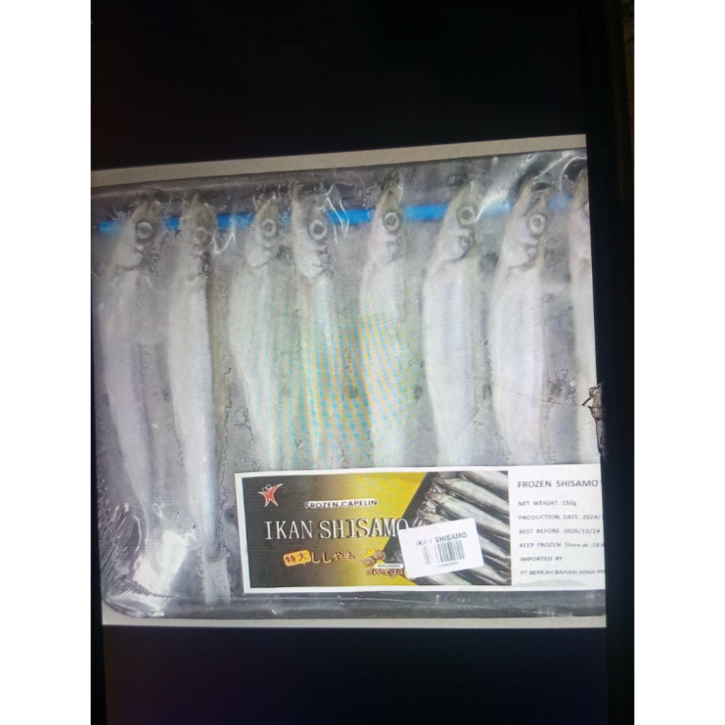 Ikan Shisamo Frozen Capelin 150 gr