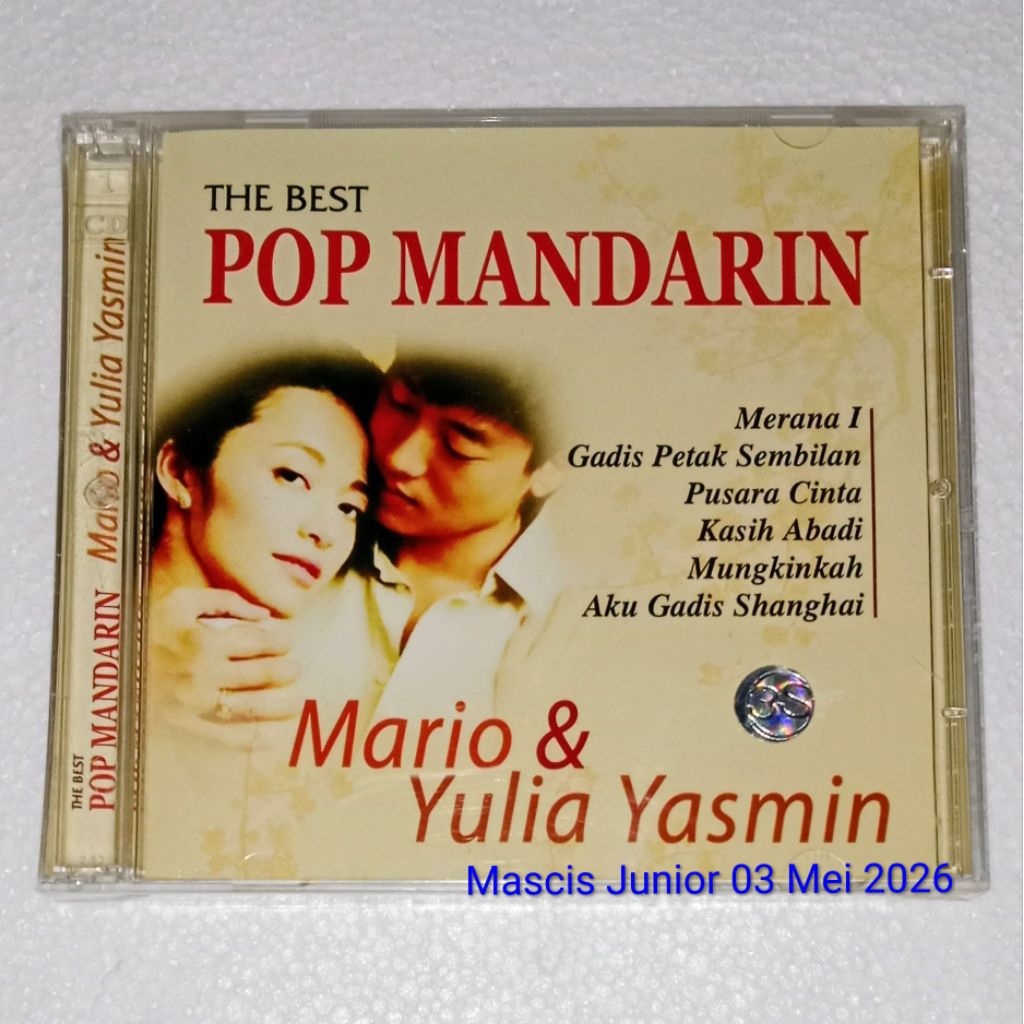 CD Mario & Yulia Yas min - The Best Pop Mandarin