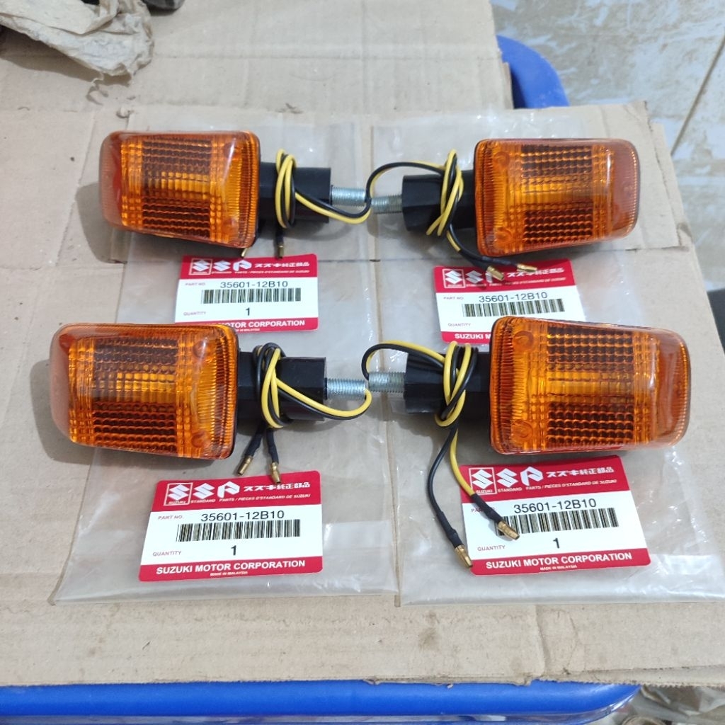 lampu sein sen reting riting depan belakang suzuki TS125 TRS X2 A100 RC sprinter RGR RGR150 RGR 150 