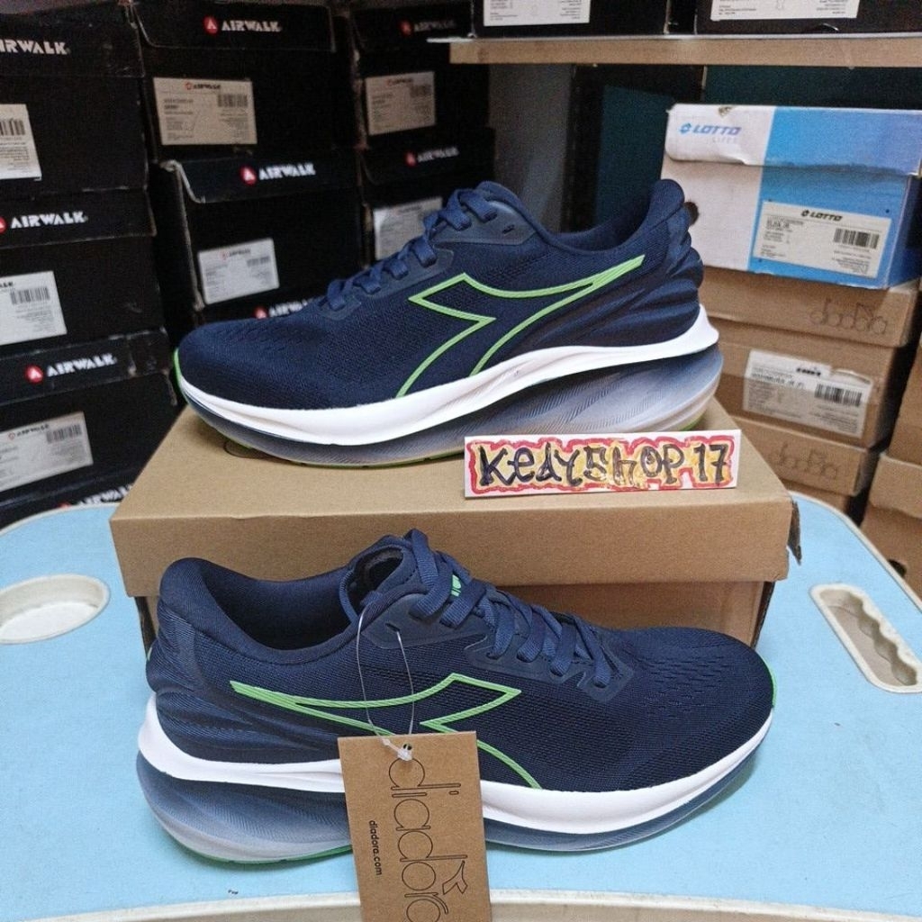 Sepatu Olahraga Diadora Picole Navy original resmi sport station