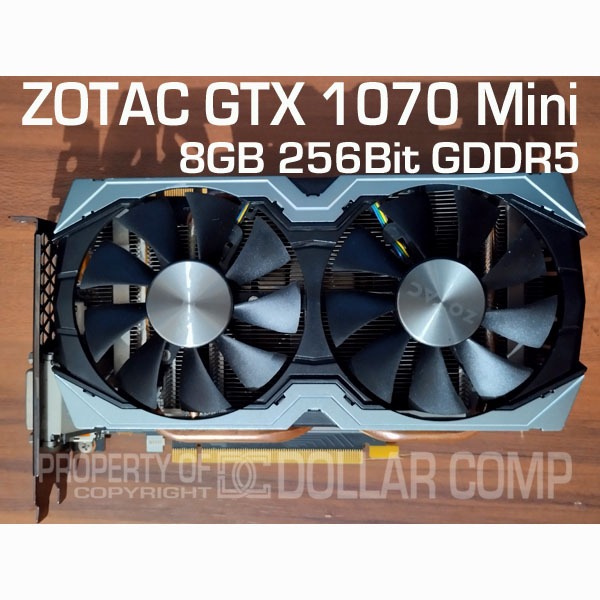 VGA CARD GPU NVIDIA GTX1070 ZOTAC GTX 1070 MINI 8GB 256Bit GDDR5 tag GTX 1070Ti GTX 1650 SUPER GTX 1