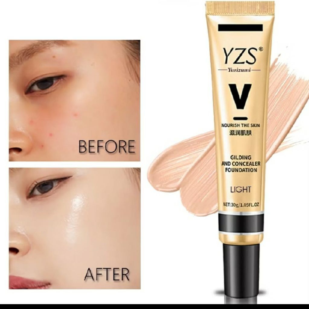 BPOM YZS Matte Foundation Concealer Oil Control BB Cream YZS Foundation Glowing BB Cream Glowing Con