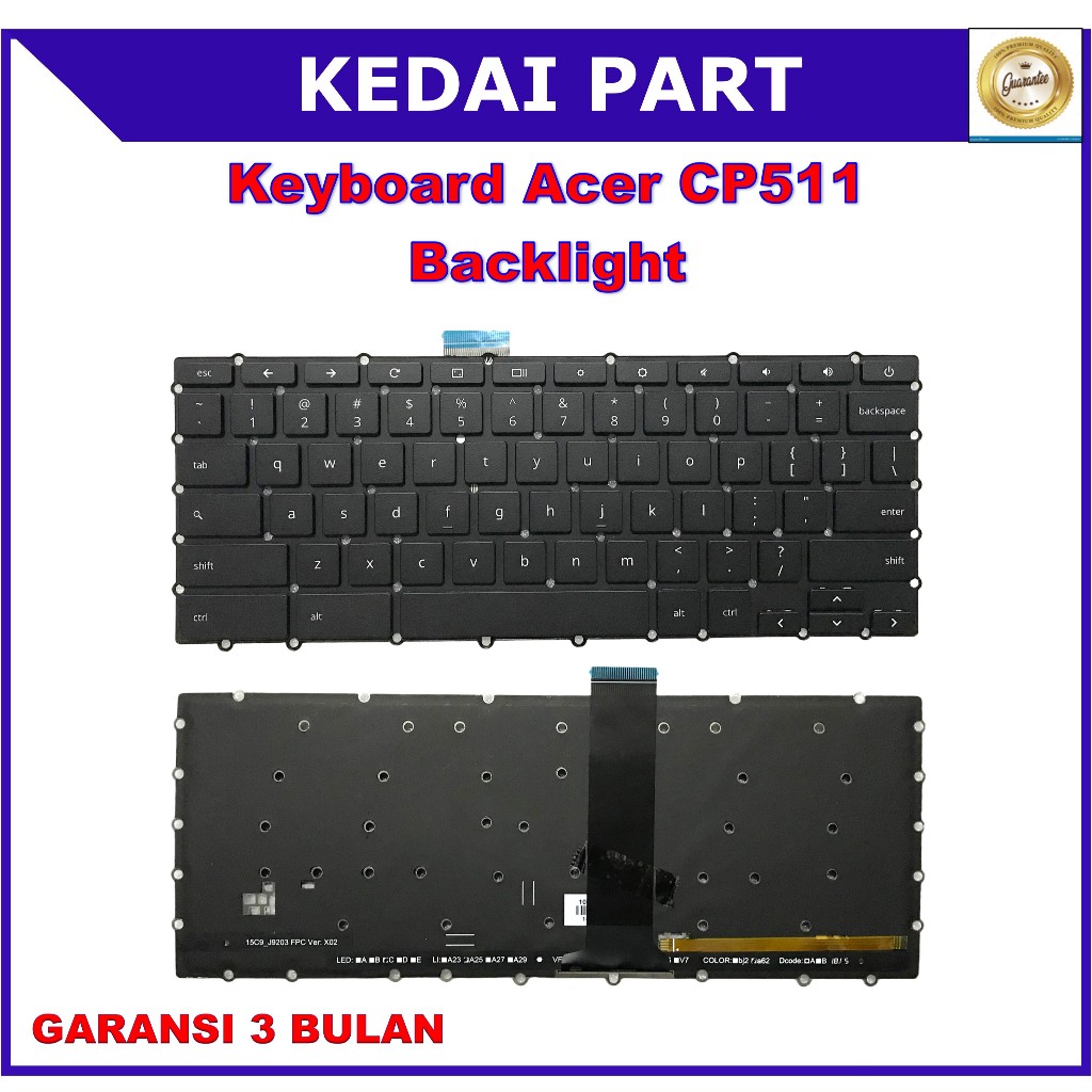 Keyboard Acer Chromebook Spin 11 CP511 CP511-1H CP511-1HN CP511-2HT R752 R752t R752tn