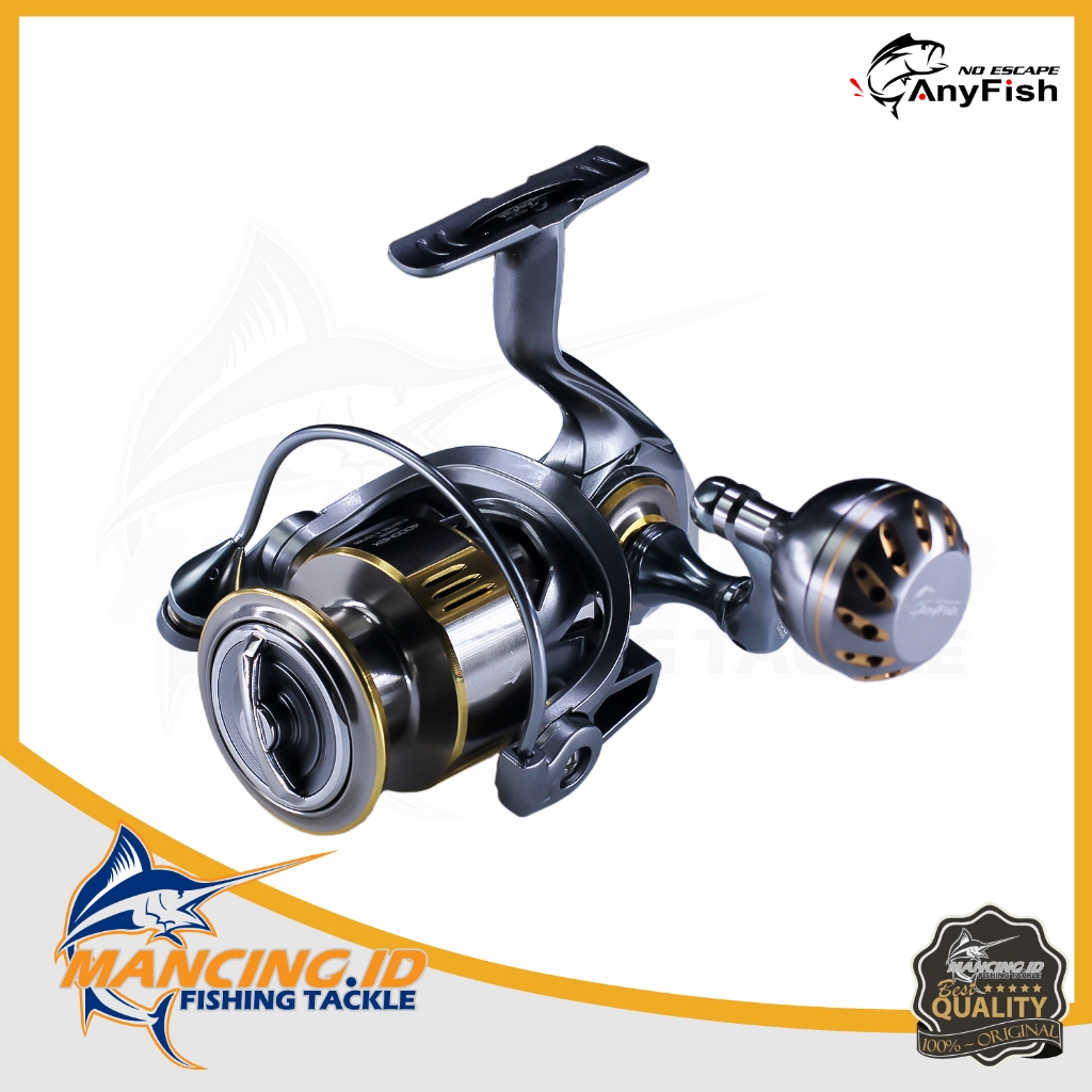 ANYFISH PROTECH SW HSX Reel Pancing Spining Metal Spool Screw In Power Handle