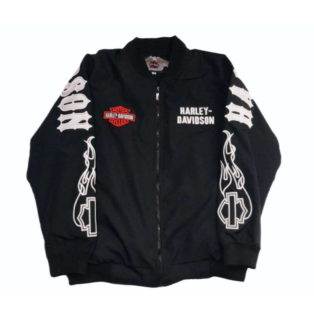 DS .Jaket Harley Davidson Premium bordir Timbul spont  Star Art 1015
