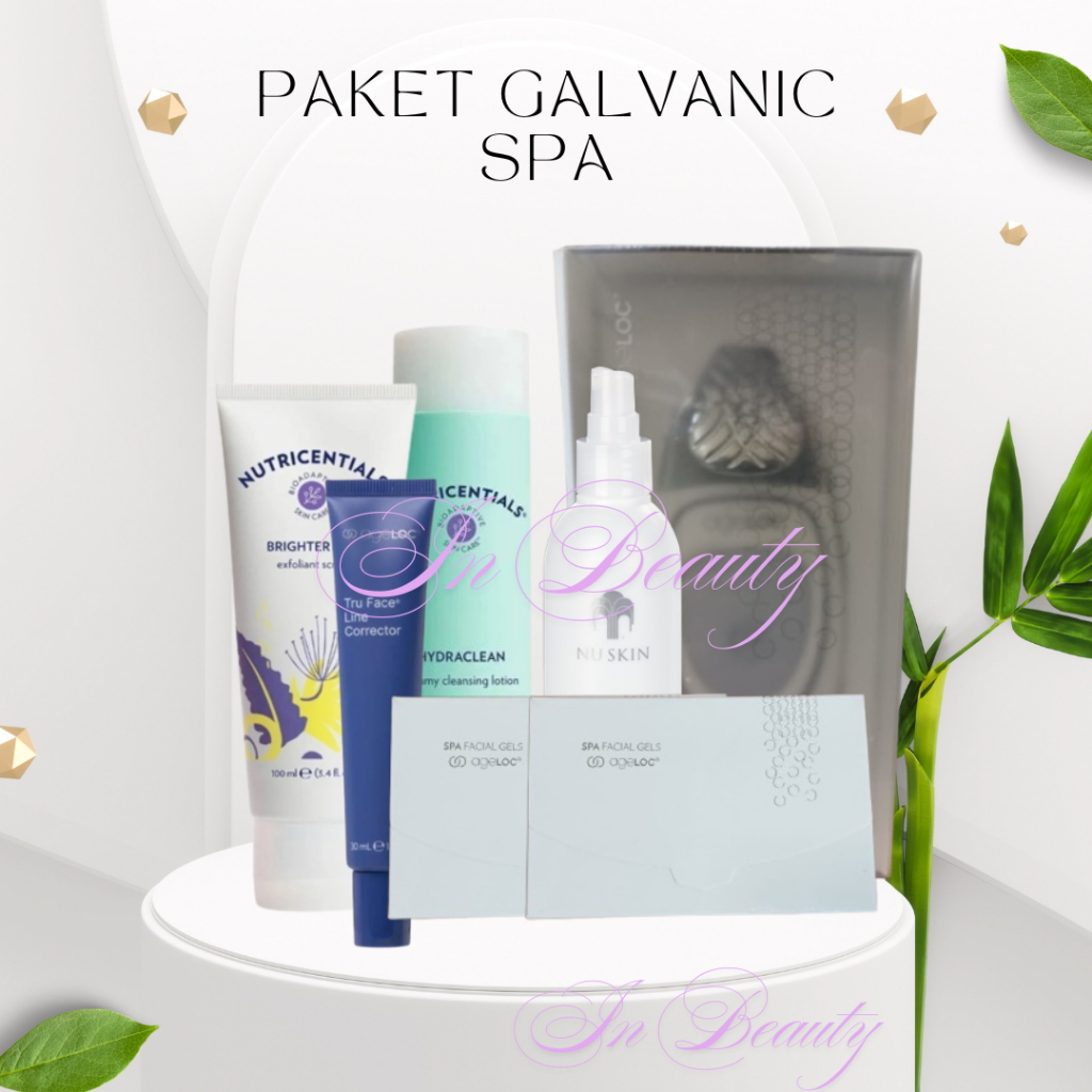 PAKET GALVANIIC SPA/PERAWATAN WAJAH SETRIKA WAJAH ORIGINAL