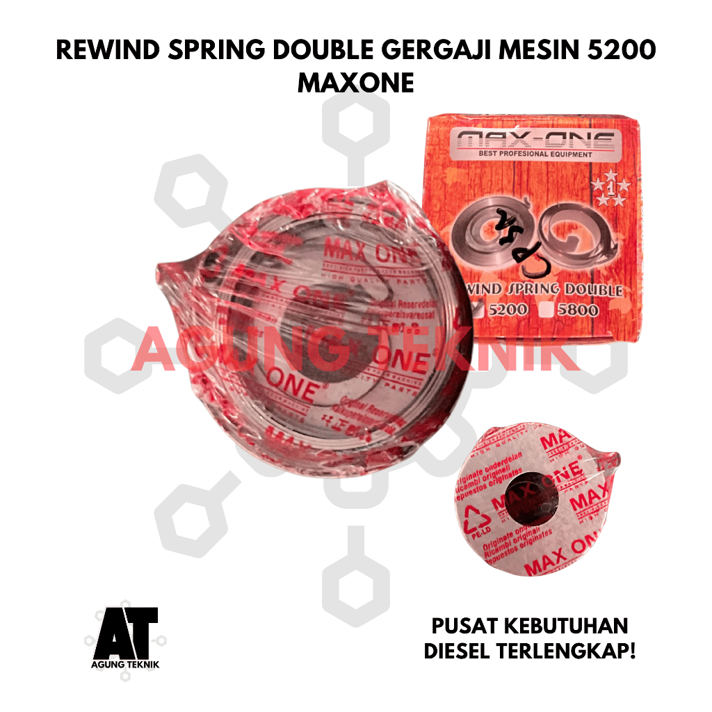 Rewind Spring Double Gergaji Mesin 5200 Maxone