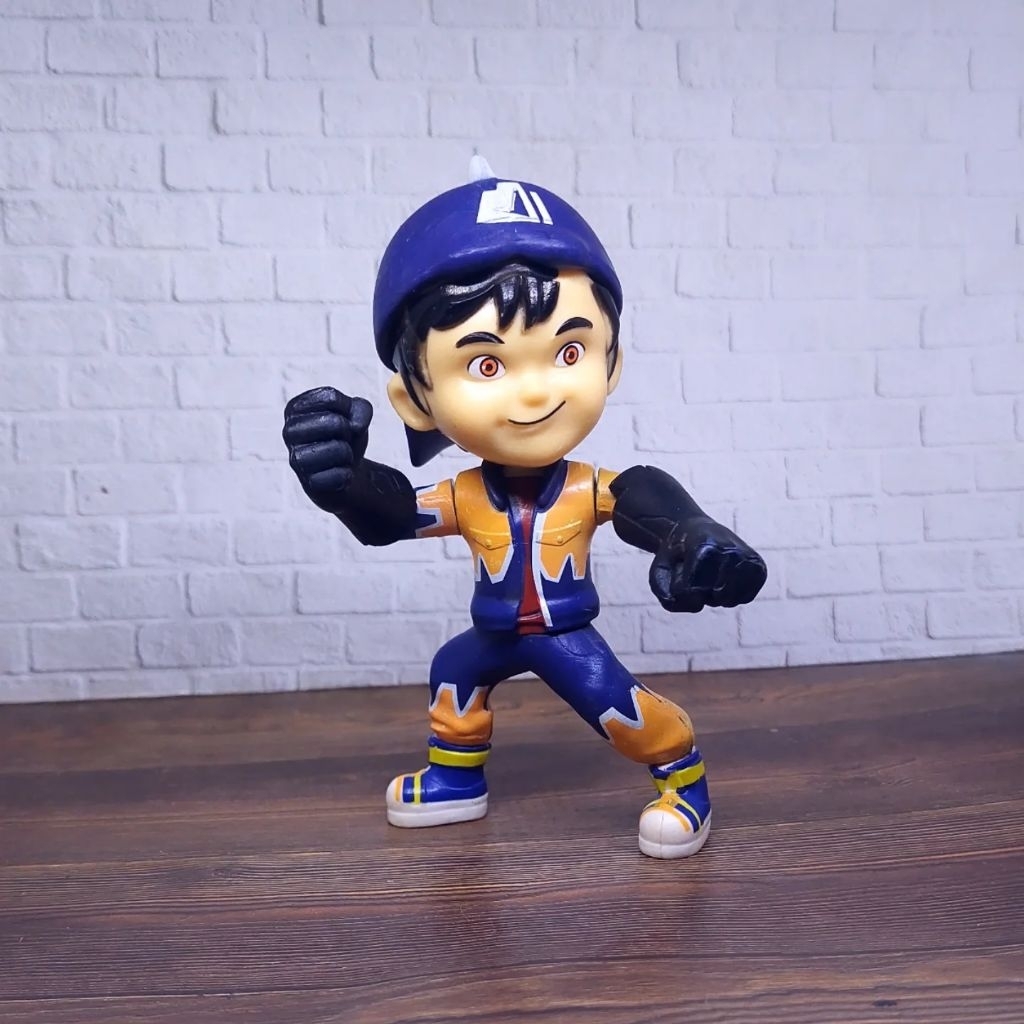 Boboiboy Tanah artikulasi Action Figure  mainan murah 13cm