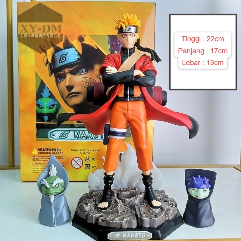 ACTION FIGURE NARUTO SAGE MODE 22CM FIGURE NARUTO SENNIN MODE LIMITED EDITION