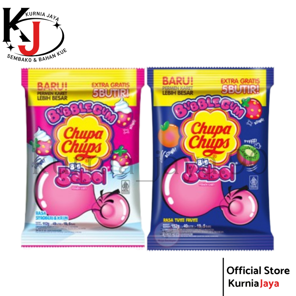 [ CHUPA CHUPS ] Big babol Permen Karet