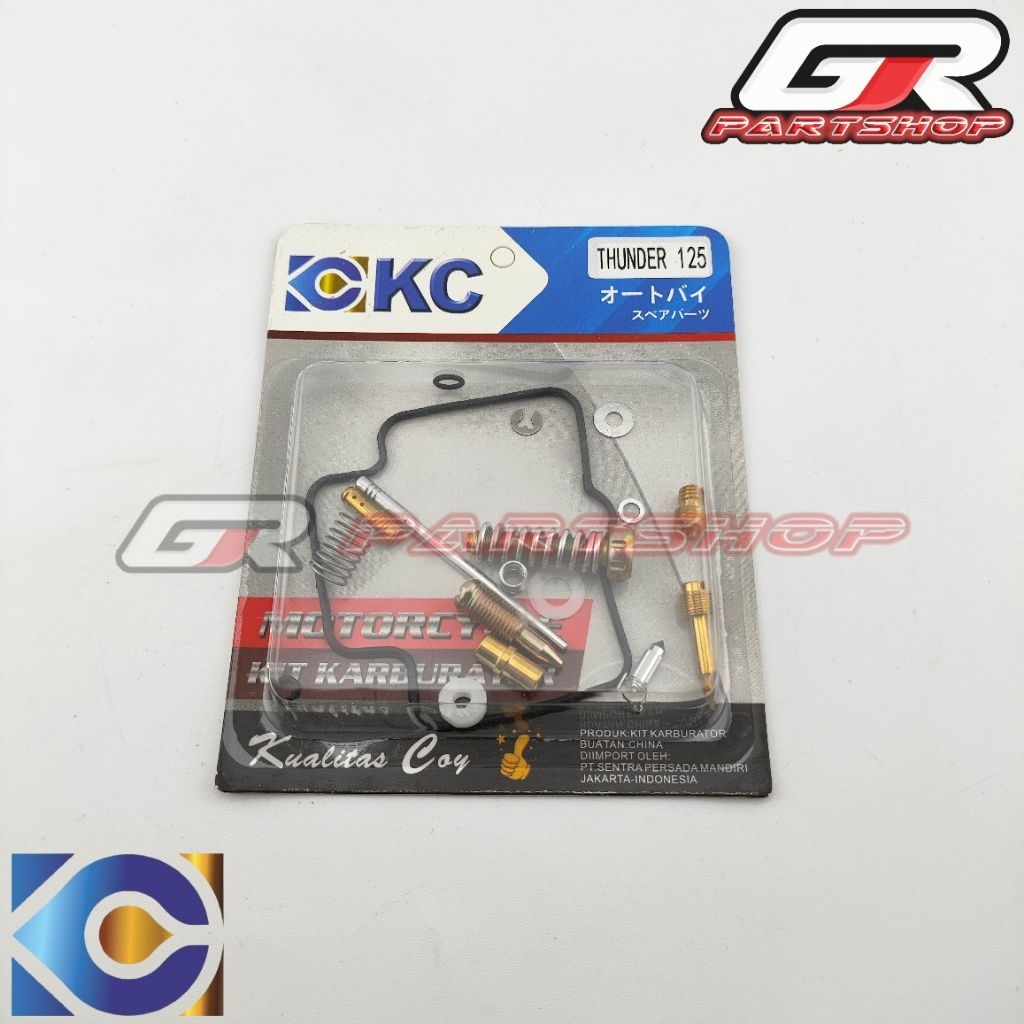 REPARKIT THUNDER 125 MERK KC KARBURATOR KIT CARBURATOR KARBU TANDER TUNDER SPUYER SET PARKIT REPAIRK