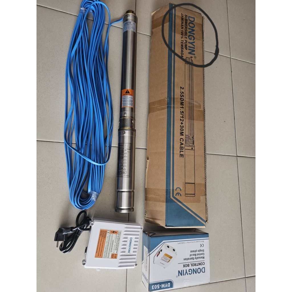 Pompa Celup Pompa Satelit 2,5inc Cap 30Mtr 40Mtr 50Mt 60 Nasional MC Dabavon Dongyin