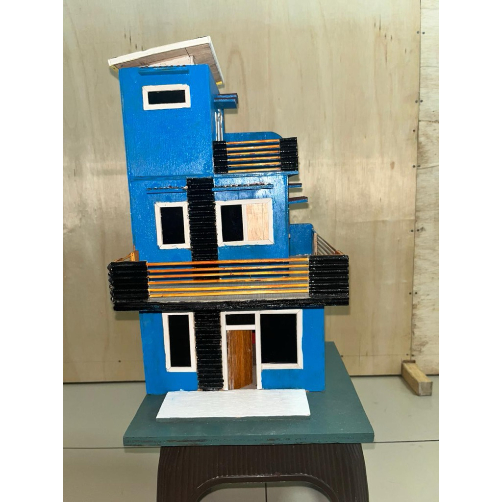 Miniatur Rumah Modern 3 Lantai