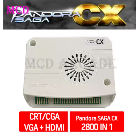 Pandora Saga Plus CX Special Arcade 2800 in 1 Jamma Board CRT CGA VGA HDMI 3D Tekken Compatible with