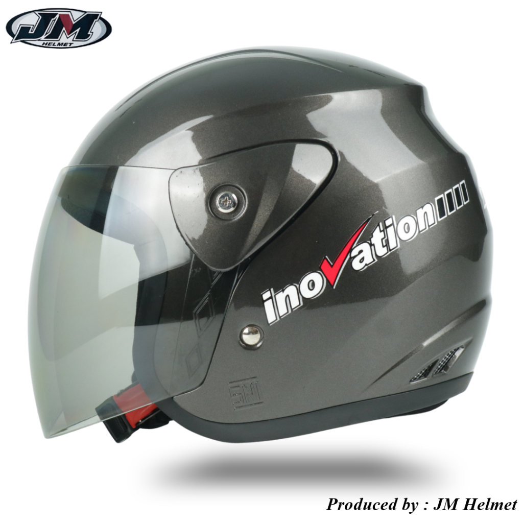 Helm Anak Original SNI JM Half Face Remaja Dewasa Laki Laki Perempuan Cewek Cowok