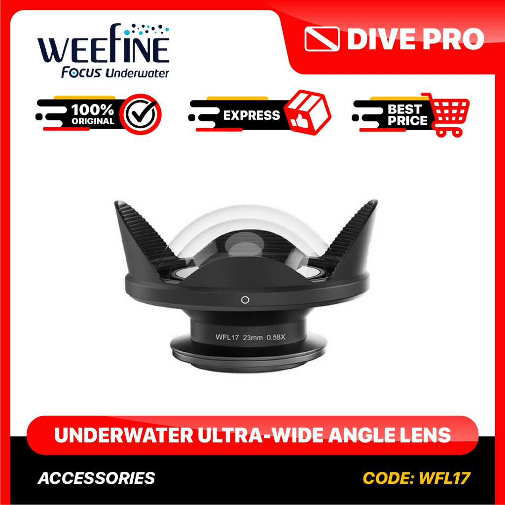 Weefine Underwater Ultra-Wide Angle Conversion Lens WFL17