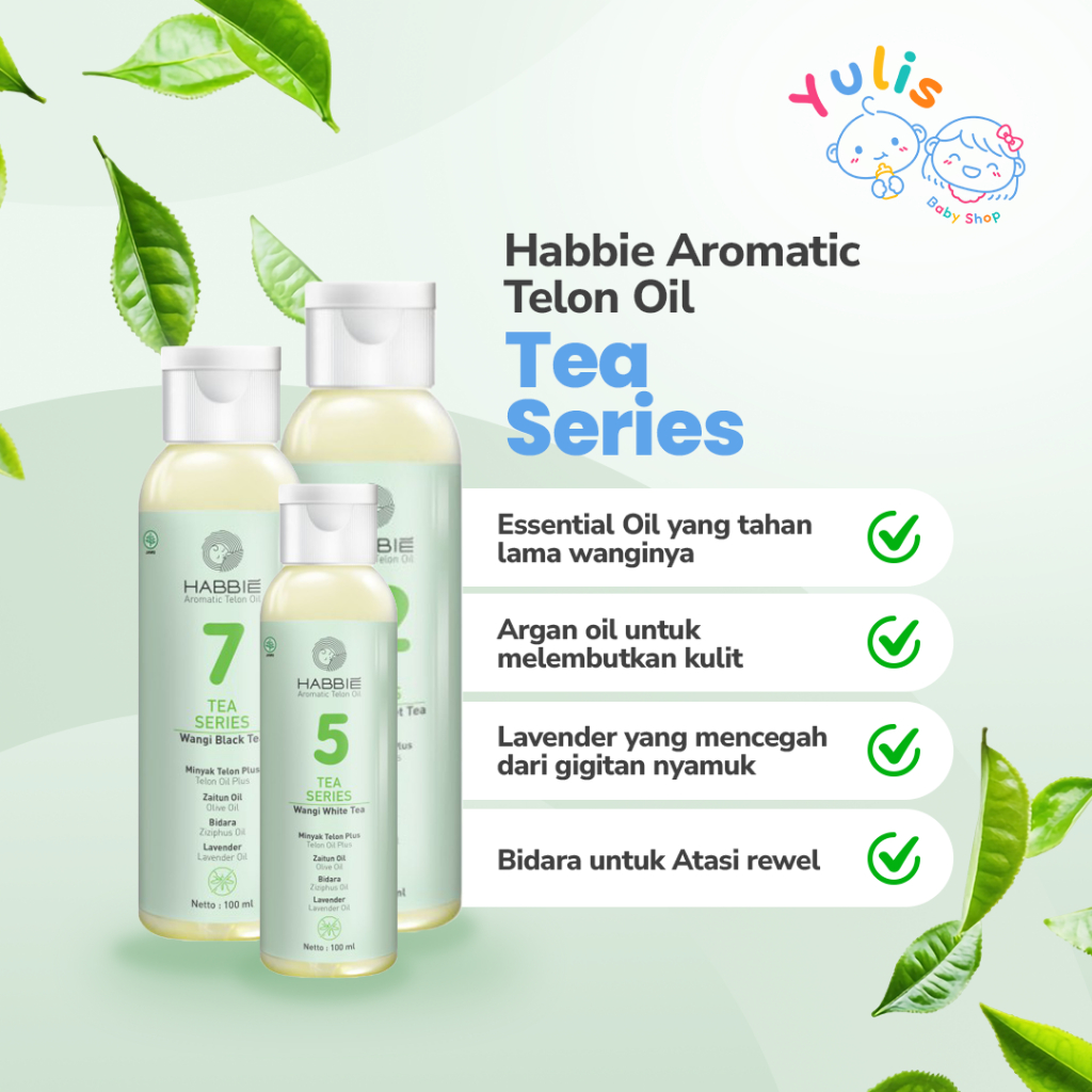 Habbie Minyak Telon Tea Series 100 ML