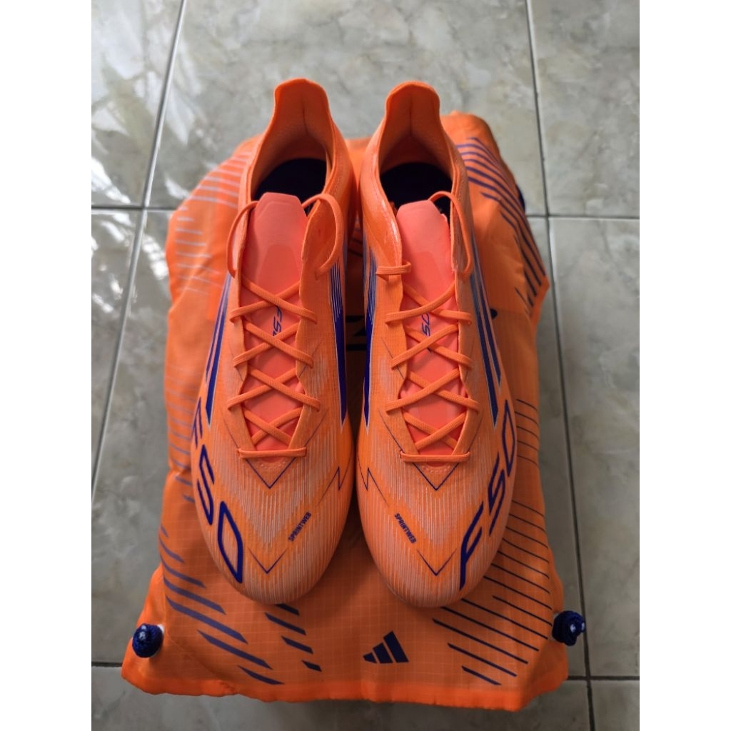 Sepatu Bola Adidas F50 Elite FG Orange Original