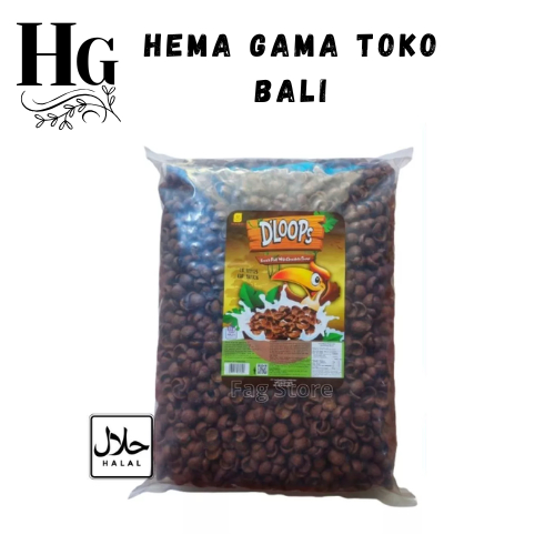 D'loops sereal buah & coklat 1kg Chococrunch D'loops Corn Puff