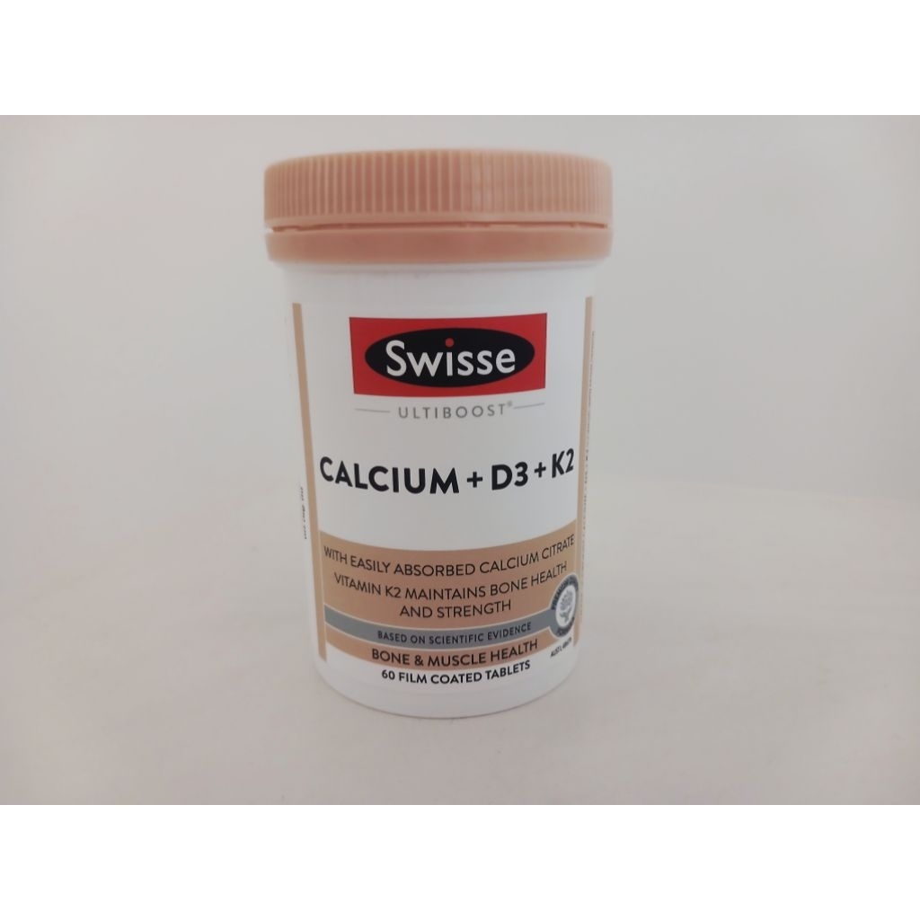 SWISSE CALCIUM+D3+K2