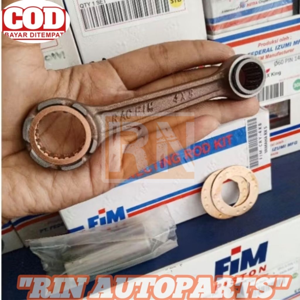 CONROD PISTON STANG SEHER KIT 3HB FIM YAMAHA RXS RX RX-S RX SPESIAL
