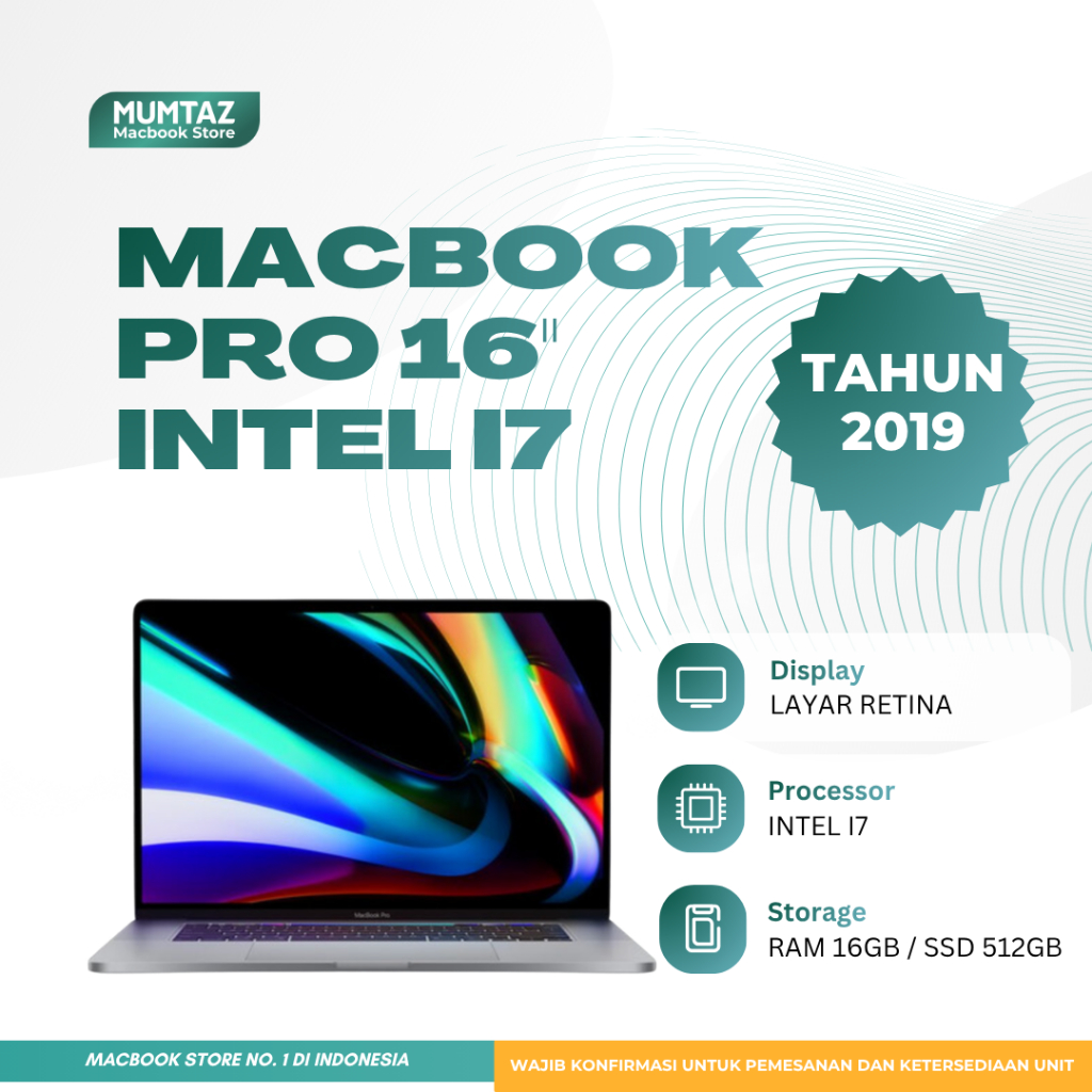 MacBook Pro 16” 2019 CTO SPACEGRAY | SILVER | I7 & I9