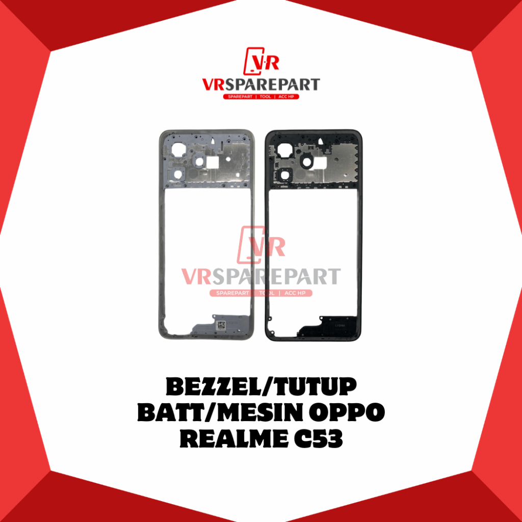 TUTUP BATERAI OPPO REALME C53 / TUTUP MESIN / BATRE