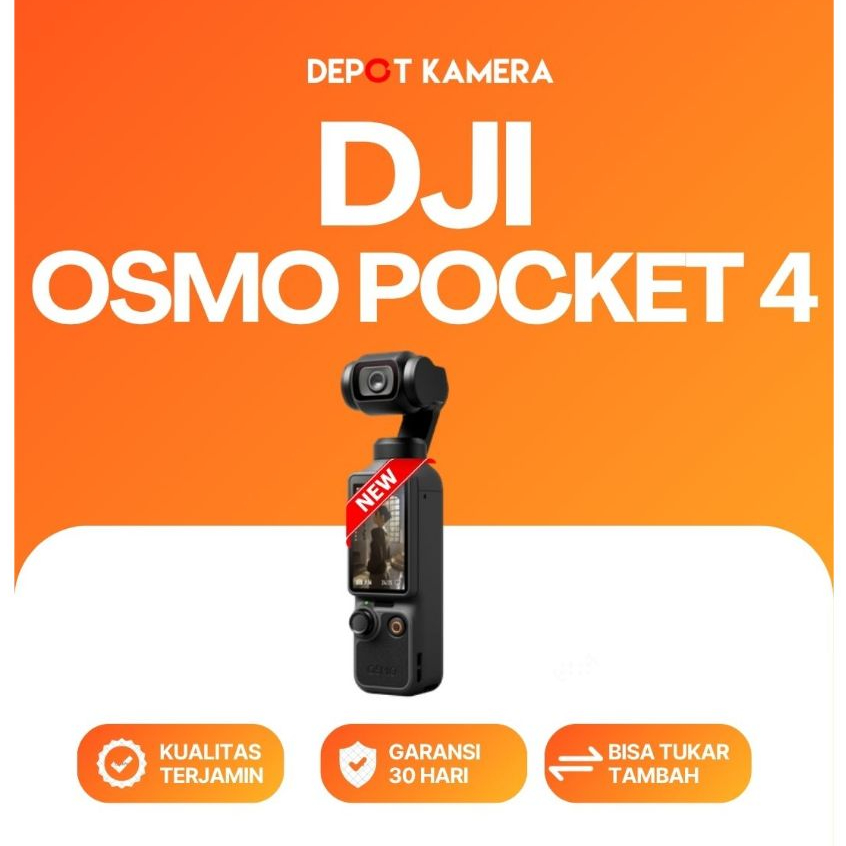 ( DEPOT KAMERA ) NEW - DJI OSMO POCKET 4