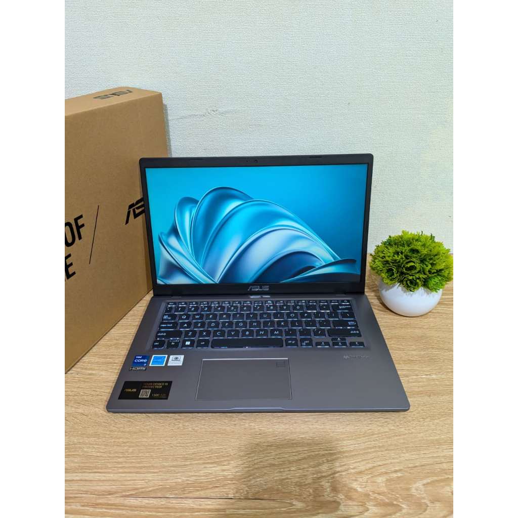 TEBUS MURAH LAPTOP BARU ASUS EXPERTBOOK P1412CEA INTEL CORE i7-1165G7 RAM 8GB SSD 512GB 14"FHD