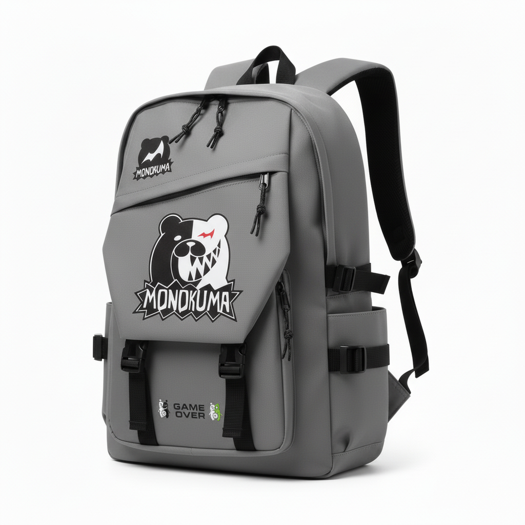 HEAVENBAG - Ransel Monokuma Pria Wanita Tas Sekolah