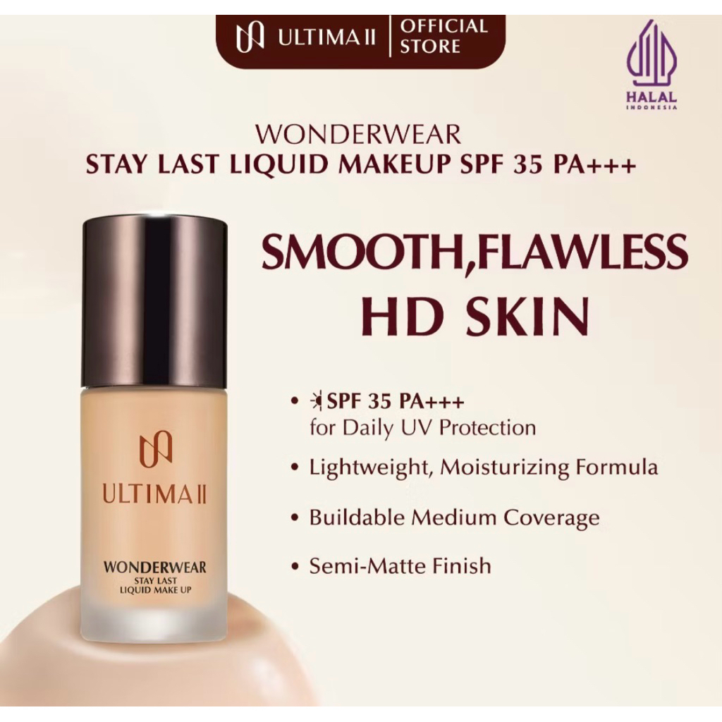 Ultima II Wonderwear Liquid Foundation full size