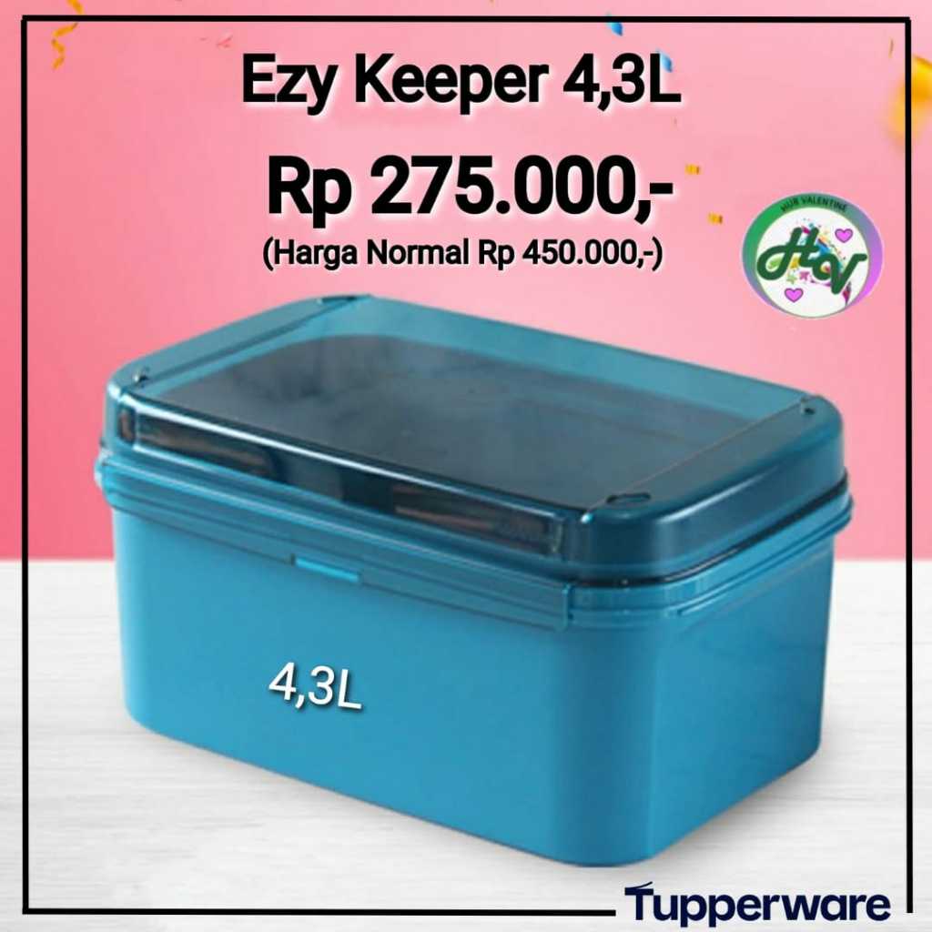 Tupperware Ezy Keeper 4,3L