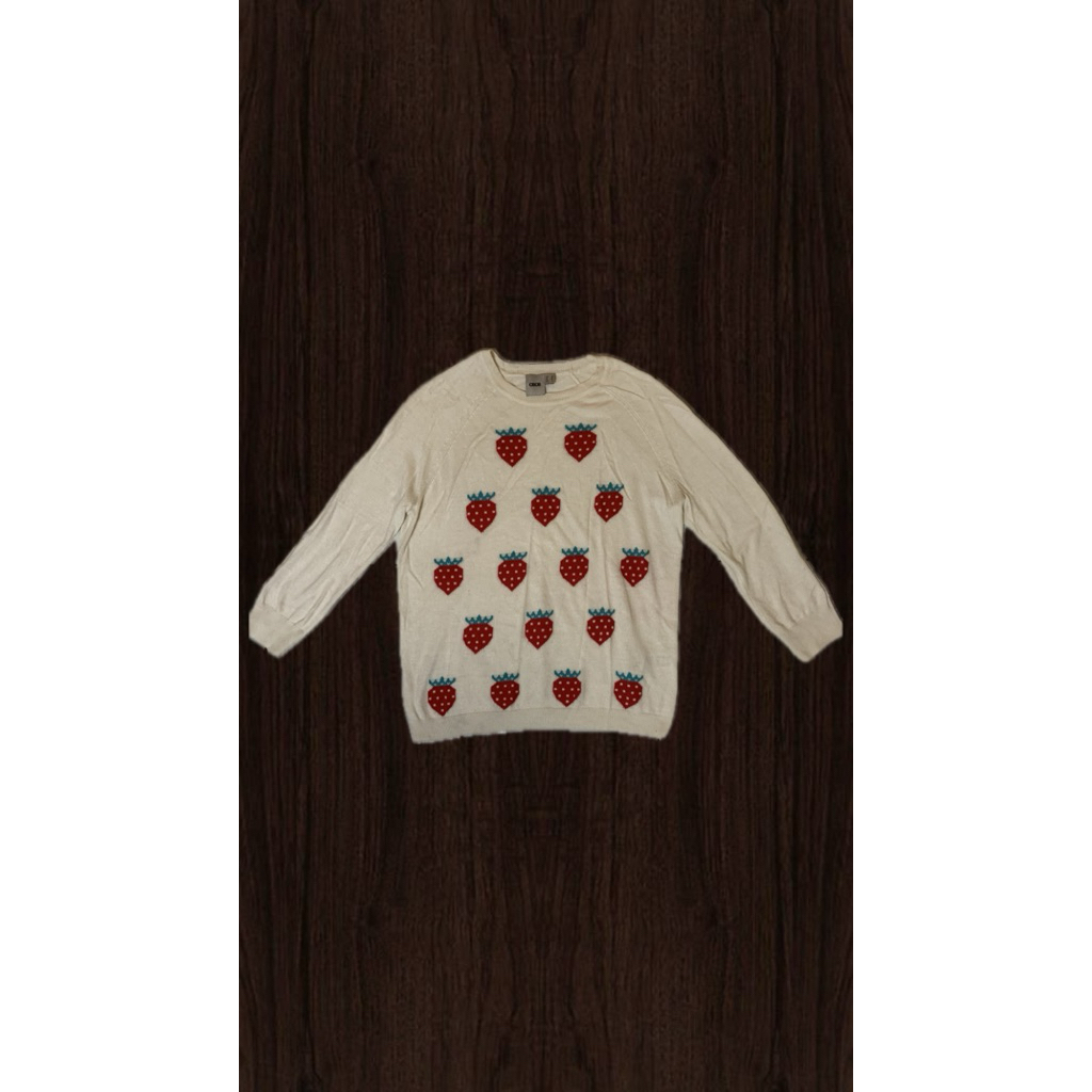 [Preloved] Sweater Strawberry
