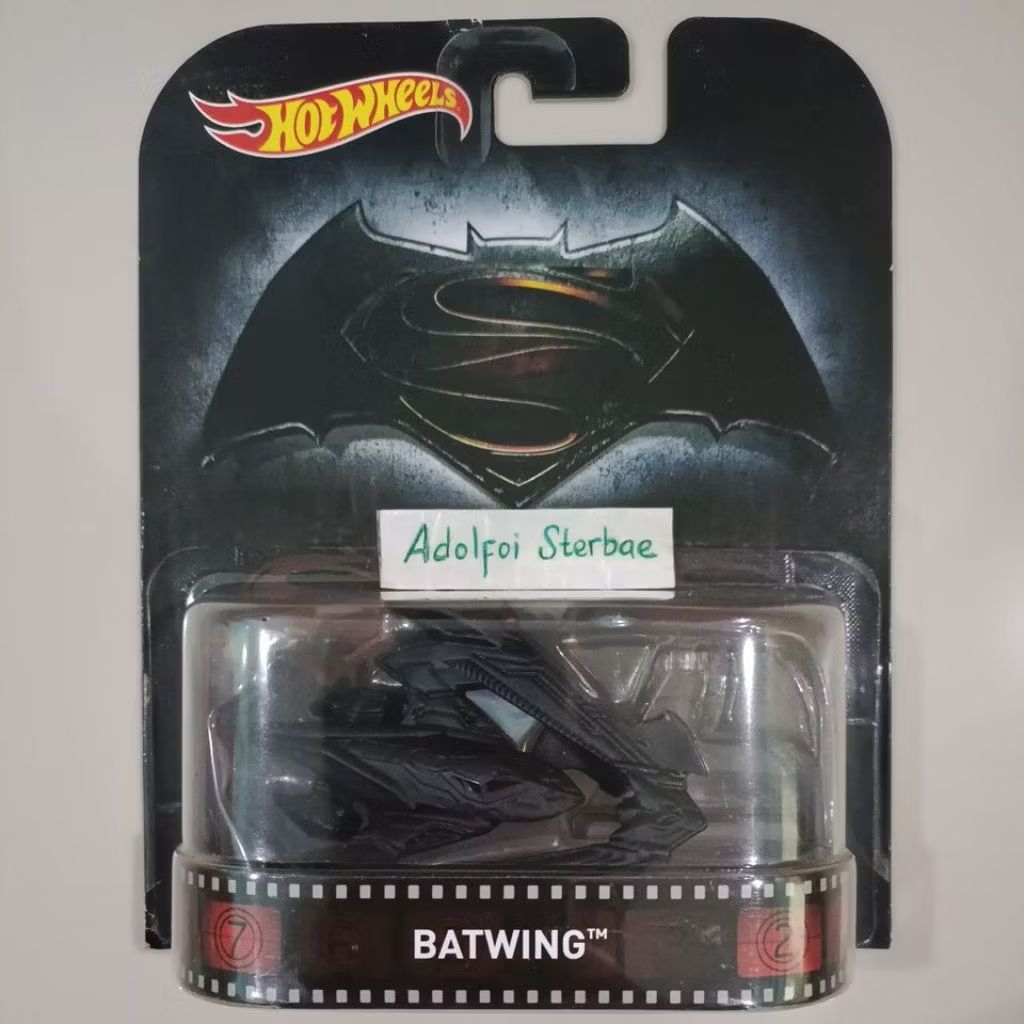 hotwheels hot wheels batwing bat wing batman v superman pesawat premium