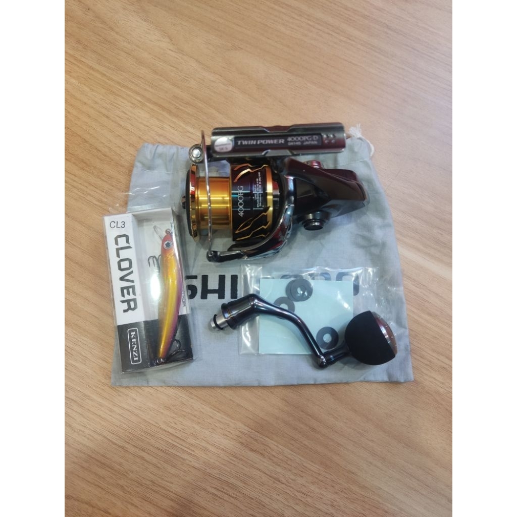 reel second Shimano twin power fd 4000pg