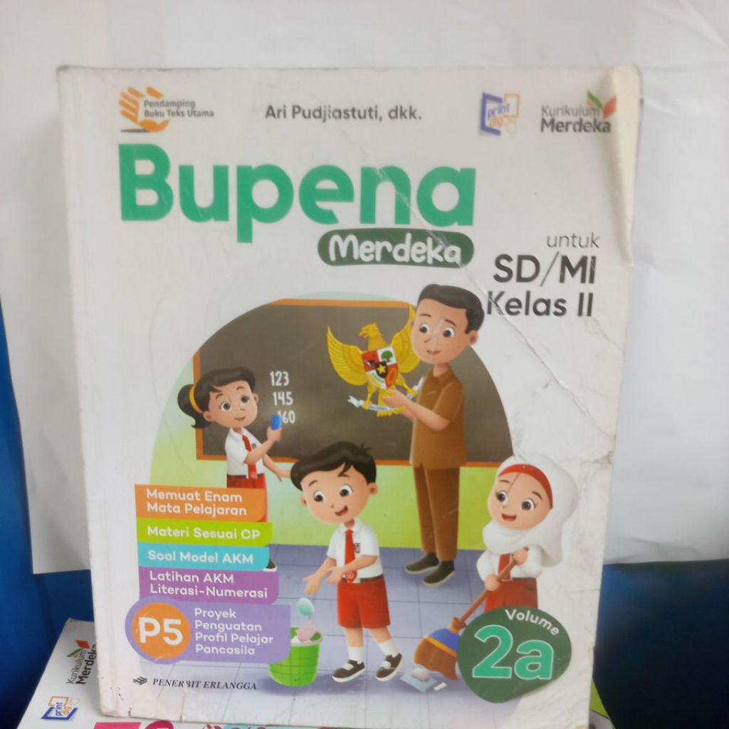 BUKU BEKAS BUPENA MERDEKA VOLUME 2A UNTUK SD KLS 2