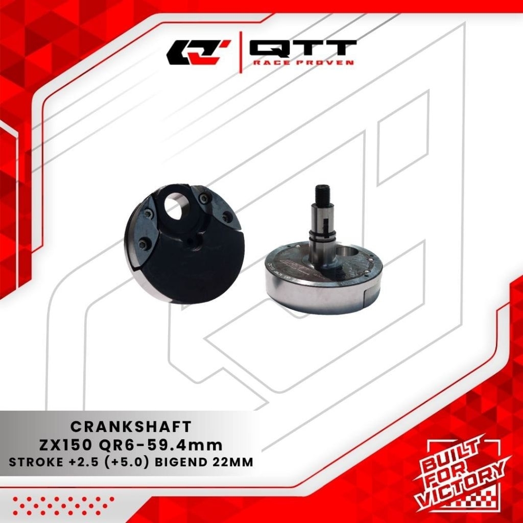 Kruk as QTT Ninja 150 kr 150 zx 150 +2.5mm total 5mm