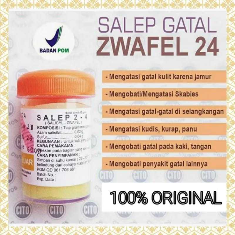 Salep Gatal 24 Gram - Mengatasi Gatal, Kutil, dan Iritasi Kulit