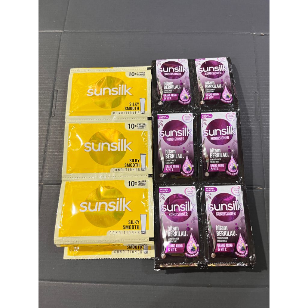 Sunsilk Conditioner Sachet Renceng 9ml