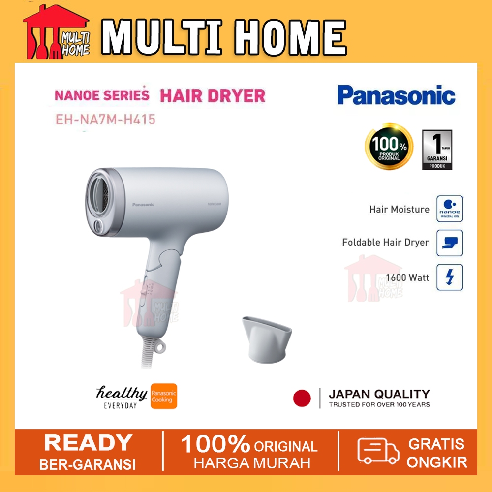 Panasonic EH-NA7M-H415 Nanocare Hairdryer - Pengering Rambut
